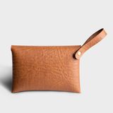  Ví Lata (Thời trang nữ nắp gập cỡ nhỏ - Ví móc khóa da MK4BN) màu bò nhạt 