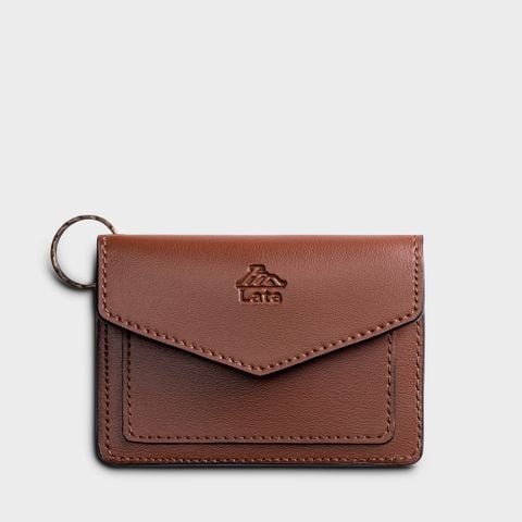 Ví Lata (Thời trang nữ tiện lợi - Ví móc khóa da Luxdeli MK6)