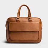  Cặp Công Sở Lata (Thời trang nam đựng laptop 14 inch - Cặp da CA23BN) màu bò nhạt 