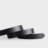 Thắt lưng nam Lata ( Da thật cao cấp TL304D47 ) màu đen 