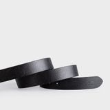  Thắt lưng nam Lata ( Da thật cao cấp TL308D47 ) màu đen 