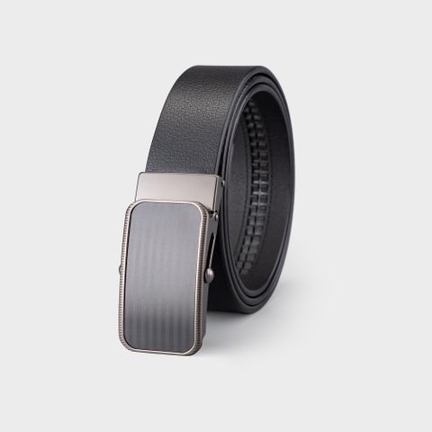  Thắt lưng Lata (Thời trang nam - Dây nịt da thật TL322D47) màu đen 