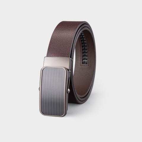  Thắt lưng Lata (Thời trang nam - Dây nịt da thật TL322N47) màu nâu 