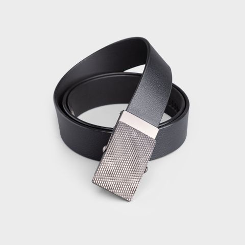  Thắt lưng Lata (Thời trang nam - Dây nịt da thật TL325D47) - màu đen 