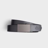  Thắt lưng Lata (Thời trang nam - Dây nịt da thật TL325D47) - màu đen 