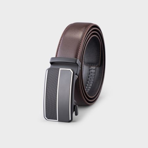  Thắt lưng nam Lata ( Da thật cao cấp TL314N415 ) - màu nâu 