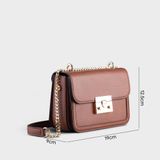  Túi Lata (Thời trang nữ đi chơi size 19 - Túi đeo chéo da HN96) 