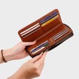  Ví Lata (Thời trang nữ kiểu cầm tay dáng dài - Ví da VN34) 