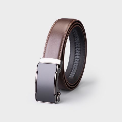 Thắt lưng nam da thật cao cấp Lata TL340N4V15 màu nâu