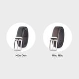  Thắt lưng Lata (Thời trang nam - Dây nịt da thật TL297D315 ) màu đen 