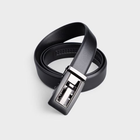  Thắt lưng nam Lata ( Da thật cao cấp TL301D416 ) màu đen 