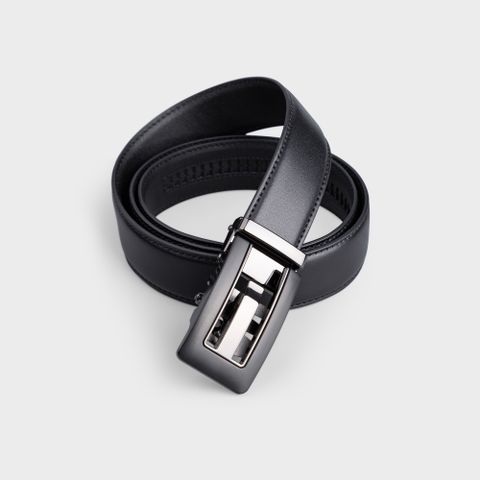  Thắt lưng nam Lata ( Da thật cao cấp TL301D415 ) màu đen 