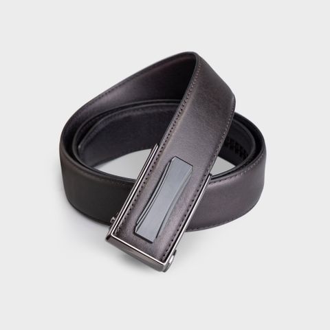  Thắt lưng nam Lata ( Da thật cao cấp TL315D415 ) - màu đen 