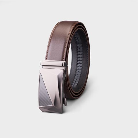 Thắt lưng nam da thật khóa phối màu Lata TL336N4V15 Màu nâu