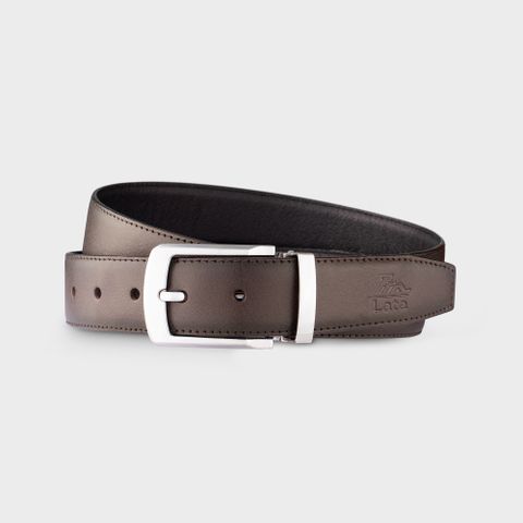 Thắt lưng nam da thật sang trọng Lata TL296N315 màu nâu