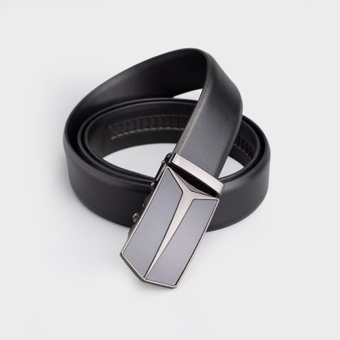  Thắt lưng nam Lata ( Da thật cao cấp TL312D416 ) - màu đen 