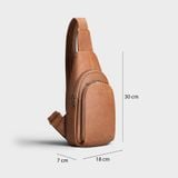  Balo Lata (Thời trang nam đi chơi - Balo đeo chéo da BALC28) 