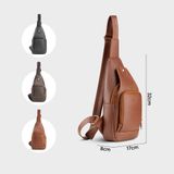  Balo Lata (Thời trang nam đa năng - Balo đeo chéo da BALC30) 