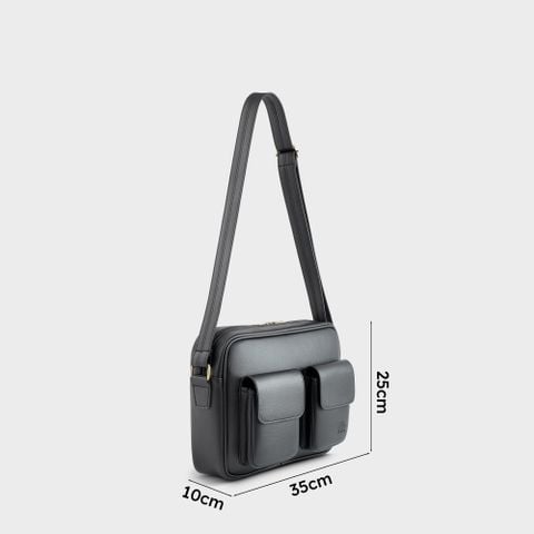 Túi Lata  (Thời trang nam công sở tiện lợi - Túi đeo chéo da TN36)