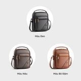  Túi Lata (Thời trang nam phối ngăn tiện dụng - Túi đeo chéo da TN32) 