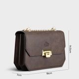  Túi Lata (Thời trang nữ đi chơi size 18 - Túi đeo chéo da HN94) 