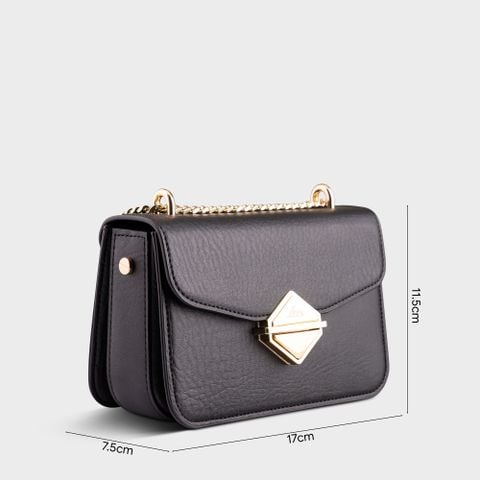 Túi Lata (Thời trang nữ đi chơi size 17 - Túi đeo chéo da HN97)