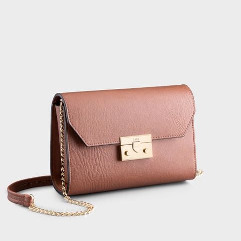 Túi Lata (Thời trang nữ đi chơi size 20 - Túi đeo chéo da HN100)