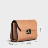  Túi Lata (Thời trang nữ đi chơi size 20 - Túi đeo chéo da HN100) 