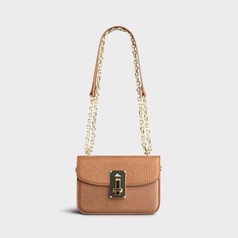 Túi Lata (Thời trang nữ dự tiệc phối khóa - Túi đeo chéo da HN112)