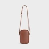  Túi Lata (Thời trang nữ  đựng điện thoại basic - Túi đeo chéo da HN124) 