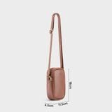  Túi Lata (Thời trang nữ  đựng điện thoại basic - Túi đeo chéo da HN124) 