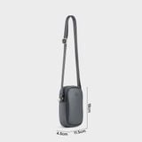  Túi Lata (Thời trang nữ  đựng điện thoại basic - Túi đeo chéo da HN124) 