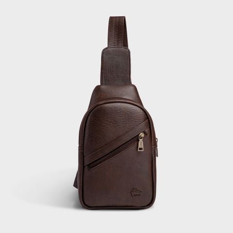 Balo Lata (Thời trang nam đi chơi cỡ nhỏ - Balo đeo chéo da BALC25)