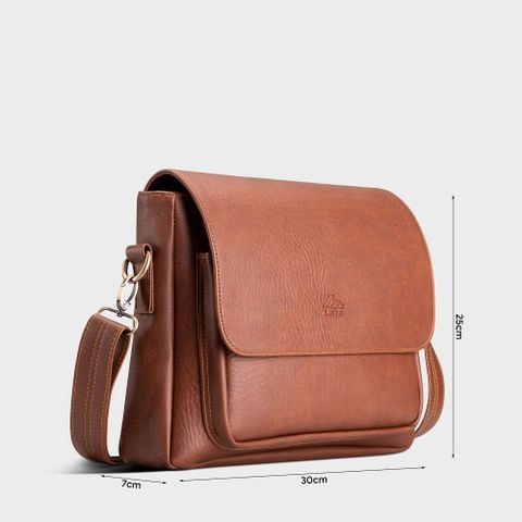 Túi Lata (Thời trang nam công sở cỡ nhỏ - Túi đeo chéo da TN19)