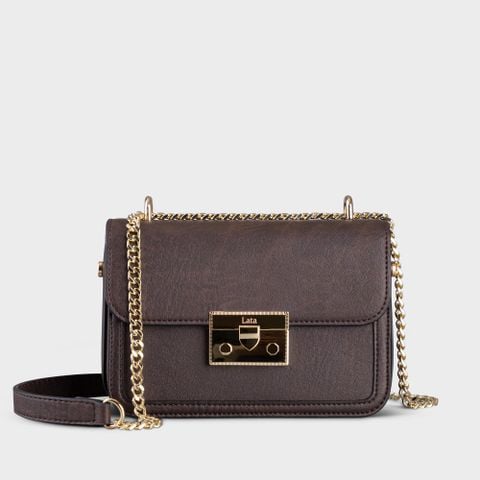 Túi Lata (Thời trang nữ đi chơi size 19 - Túi đeo chéo da HN96)