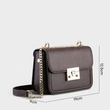  Túi Lata (Thời trang nữ đi chơi size 19 - Túi đeo chéo da HN96) 