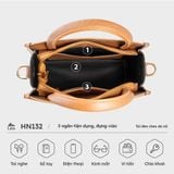  Túi Lata (Thời trang nữ đi chơi size 20 - Túi đeo chéo da HN132) 