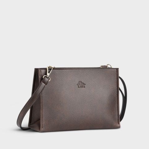 Túi Lata (Thời trang nữ cỡ trung - Túi đeo chéo da HN127)