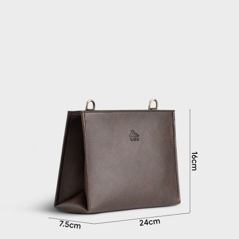 Túi Lata (Thời trang nữ cỡ trung - Túi đeo chéo da HN127)