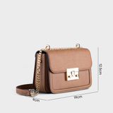  Túi Lata (Thời trang nữ đi chơi size 19 - Túi đeo chéo da HN96) 