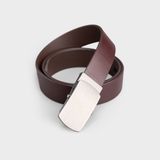  Thắt lưng Lata (Thời trang nam - Dây nịt da thật TL324N47) màu nâu 