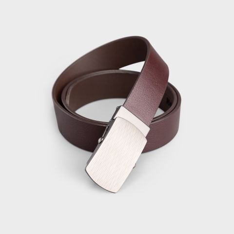  Thắt lưng Lata (Thời trang nam - Dây nịt da thật TL324N47) màu nâu 