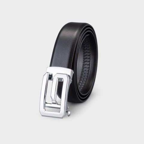  Thắt lưng nam Lata ( Da thật cao cấp TL307D416 ) màu đen 