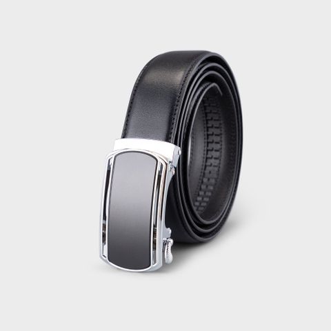  Thắt lưng nam Lata ( Da thật cao cấp TL319D415 ) màu đen 