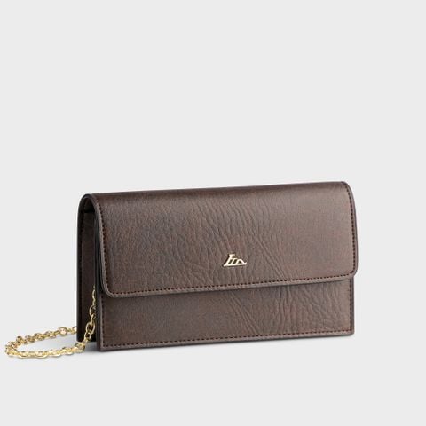 Ví Lata (Thời trang nữ có dây đeo dáng dài - Ví da VN77)