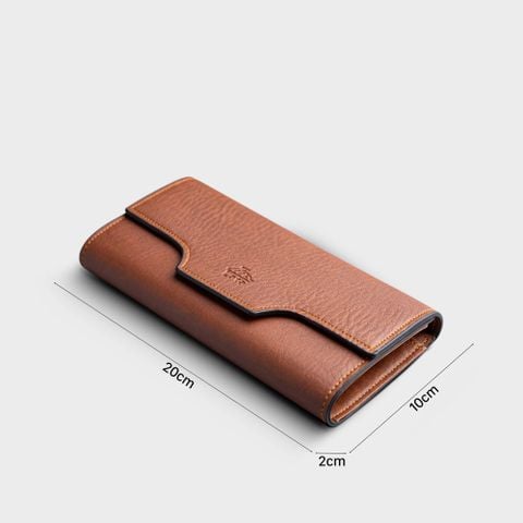 Ví Lata (Thời trang nữ dáng cầm tay dáng dài - Ví da VN56)