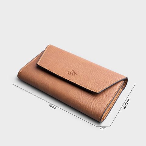 Ví Lata (Thời trang nữ dáng cầm tay dáng dài - Ví da VN67)