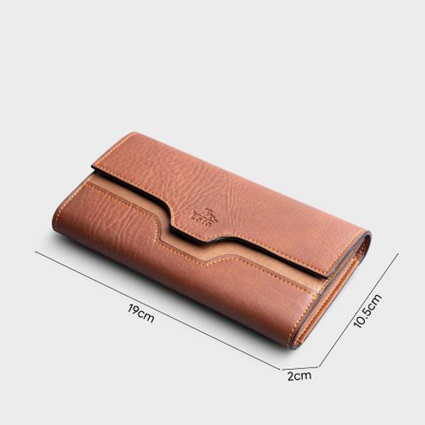 Ví Lata (Thời trang nữ dáng cầm tay dáng dài - Ví da VN65)