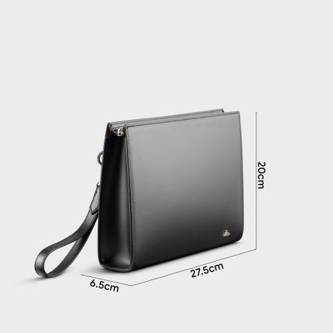 Ví Lata (Thời trang nam dáng cầm tay cỡ lớn -  Ví da CT11)