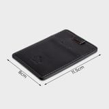  Ví nam da bò Lata (Thời trang nam đựng namecard - Ví da thật LVN77) 